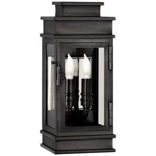 Buy bronze Linear Lantern Outdoor (Wet) Wall Lantern by Visual Comfort Signature