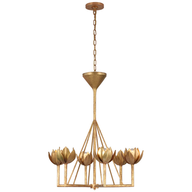 Alberto Outdoor (Damp) Chandelier by Visual Comfort Signature