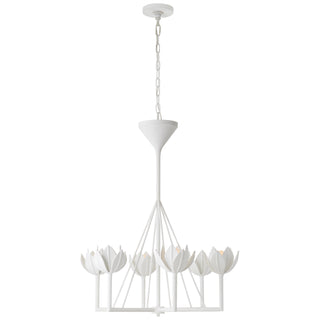 Buy plaster-white Alberto Outdoor (Damp) Chandelier by Visual Comfort Signature