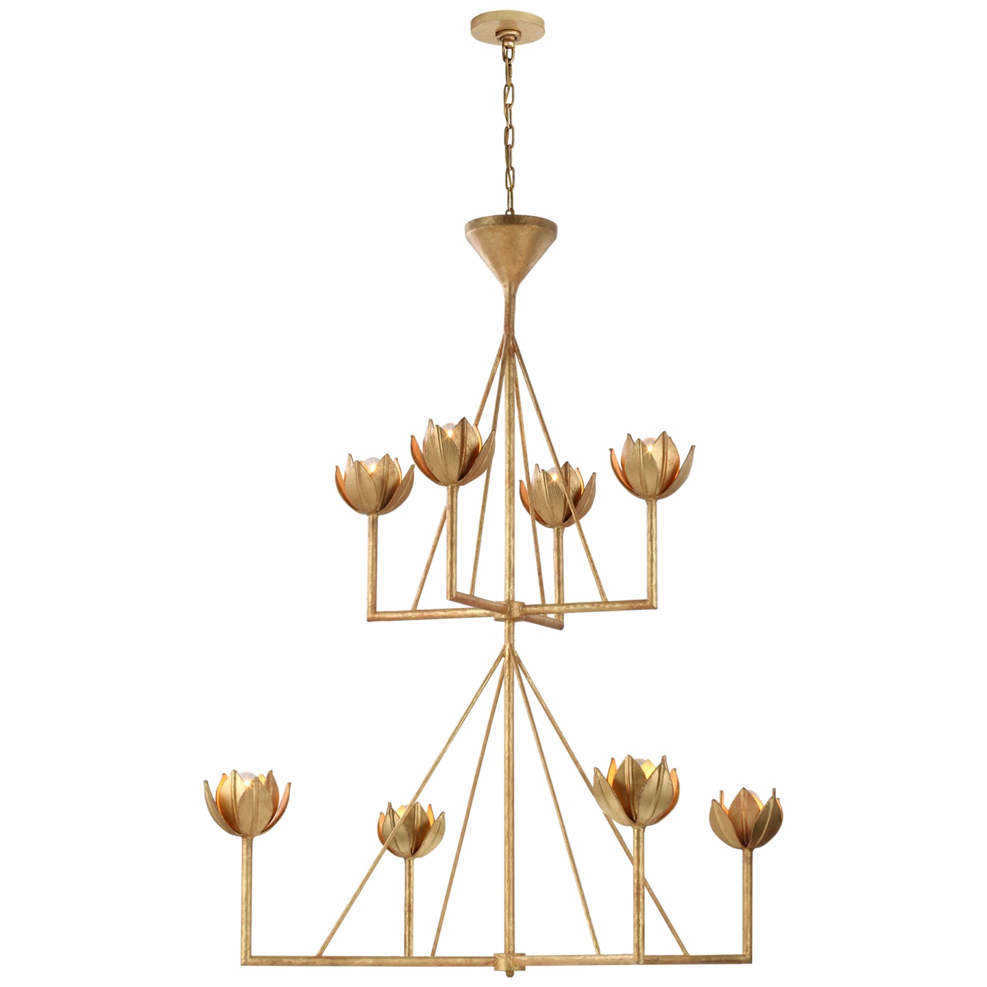 Alberto Outdoor (Damp) Chandelier by Visual Comfort Signature