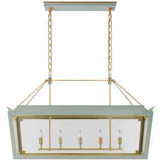 Buy celadon-and-gild Caddo Outdoor (Damp) Lantern by Visual Comfort Signature