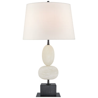 Visual Comfort Signature - TOB 3980ALB/BM-L - One Light Table Lamp - Dani - Alabaster And Black Marble from Lighting & Bulbs Unlimited in Charlotte, NC