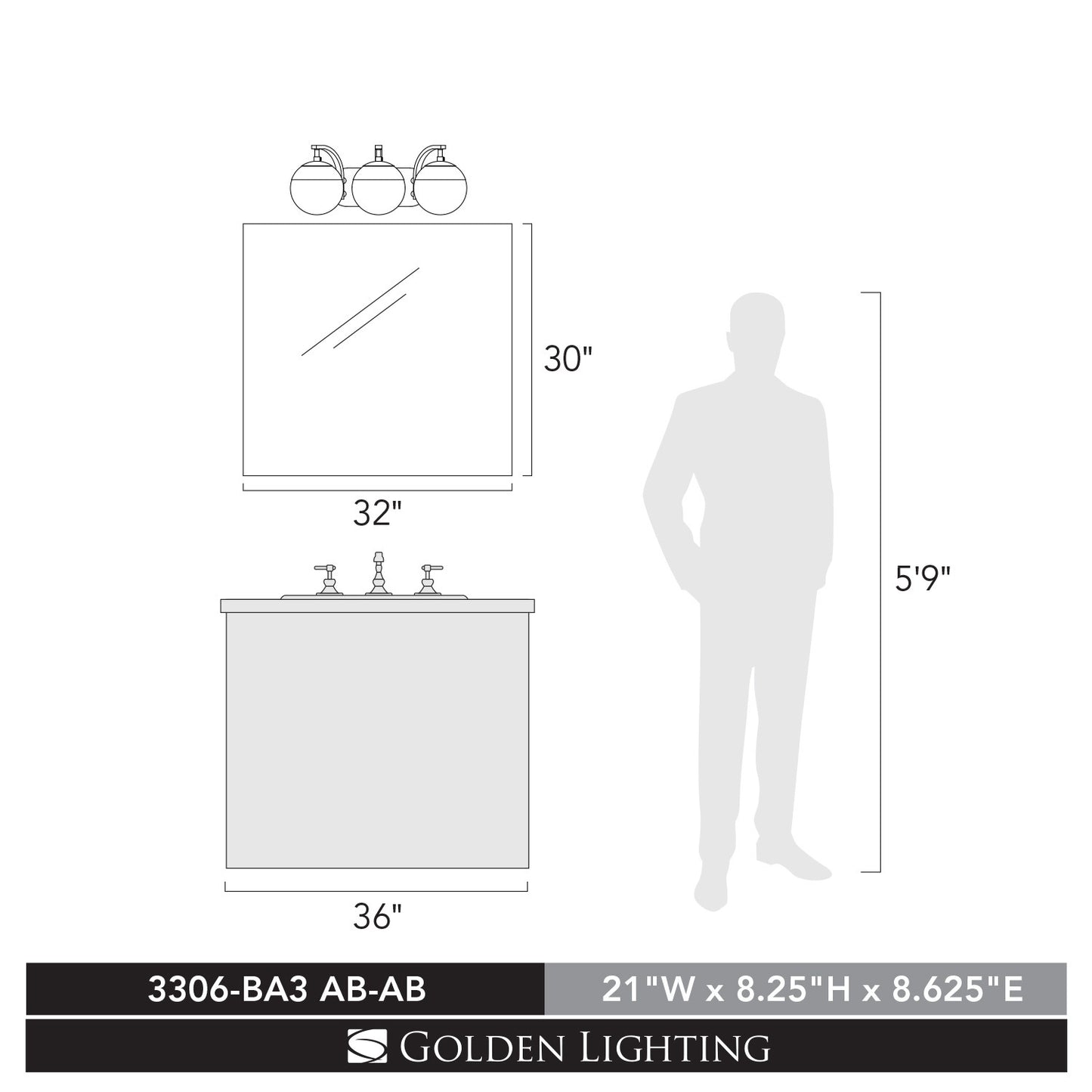Golden-3218-BA3 BLK-BLK|ALT|4