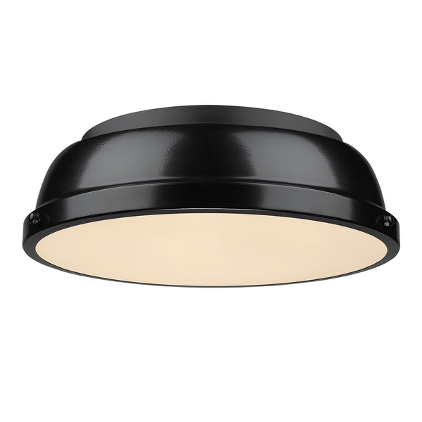Duncan Outdoor (Damp) Flush Mount Ceiling Light by Golden