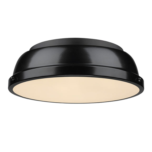 Duncan Outdoor (Damp) Flush Mount Ceiling Light by Golden