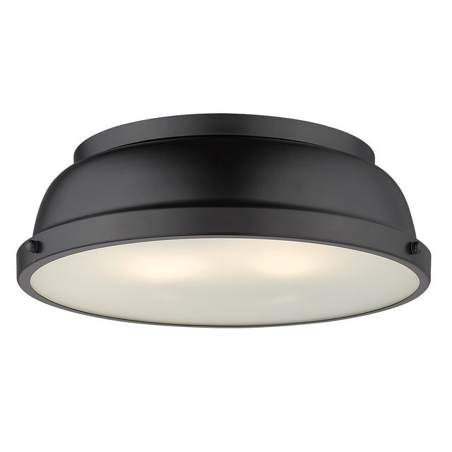 Duncan Outdoor (Damp) Flush Mount Ceiling Light by Golden