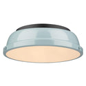 Duncan Outdoor (Damp) Flush Mount Ceiling Light by Golden