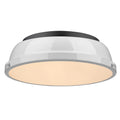 Duncan Outdoor (Damp) Flush Mount Ceiling Light by Golden