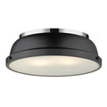 Duncan Outdoor (Damp) Flush Mount Ceiling Light by Golden