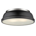 Duncan Outdoor (Damp) Flush Mount Ceiling Light by Golden