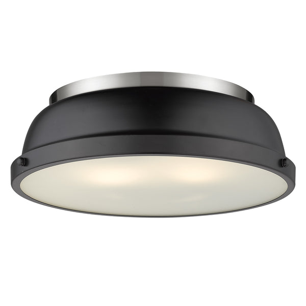 Duncan Outdoor (Damp) Flush Mount Ceiling Light by Golden