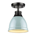 Duncan Outdoor (Damp) Flush Mount Light by Golden
