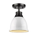 Duncan Outdoor (Damp) Flush Mount Light by Golden