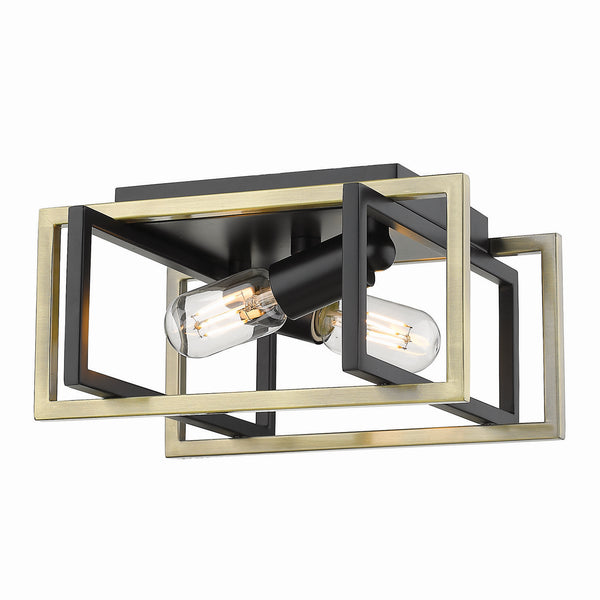Tribeca Outdoor (Damp) Flush Mount Light by Golden