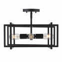 Tribeca Outdoor (Damp) Semi Flush Mount Light by Golden