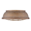 Bartlett Outdoor (Damp) Flush Mount Ceiling Light by Golden