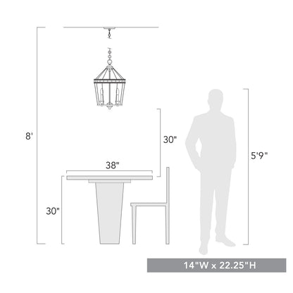 Ferris Pendant by Golden