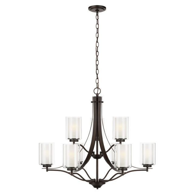 Elmwood Park Outdoor (Damp) Chandelier by Generation Lighting