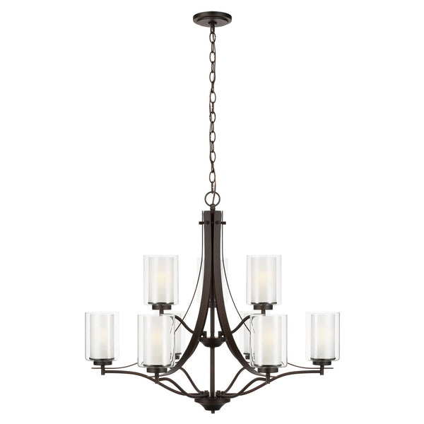 Elmwood Park Outdoor (Damp) Chandelier by Generation Lighting