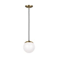 Leo - Hanging Globe Outdoor (Damp) Pendant by Visual Comfort Studio