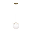 Leo-Hanging Globe Outdoor (Damp) Pendant by Visual Comfort Studio