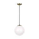 Leo-Hanging Globe Outdoor (Damp) Pendant by Visual Comfort Studio