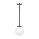 Leo-Hanging Globe Outdoor (Damp) Pendant by Visual Comfort Studio
