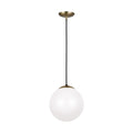 Leo - Hanging Globe Outdoor (Damp) Pendant by Visual Comfort Studio