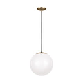 Leo - Hanging Globe Outdoor (Damp) Pendant by Visual Comfort Studio