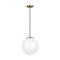 Leo-Hanging Globe Outdoor (Damp) Pendant by Visual Comfort Studio