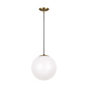 Leo-Hanging Globe Outdoor (Damp) Pendant by Visual Comfort Studio