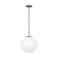 Leo - Hanging Globe Outdoor (Damp) Pendant by Visual Comfort Studio
