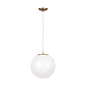Leo-Hanging Globe Outdoor (Damp) Pendant by Visual Comfort Studio