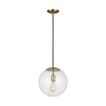 Leo - Hanging Globe Outdoor (Damp) Pendant by Visual Comfort Studio