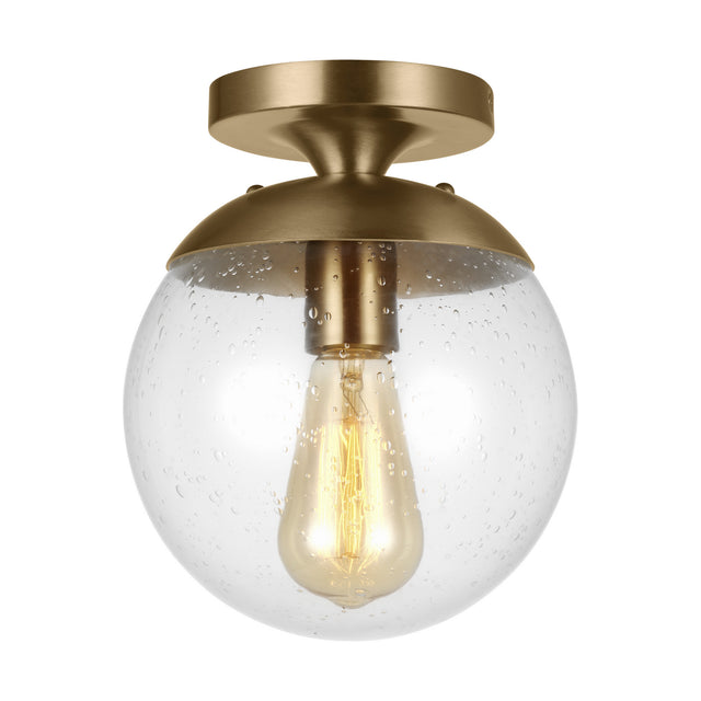 Leo - Hanging Globe Outdoor (Damp) Semi Flush Mount Light by Visual Comfort Studio