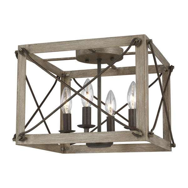 Thornwood Outdoor (Damp) Flush Mount Light by Visual Comfort Studio