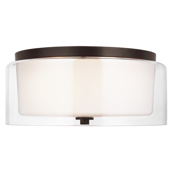 Elmwood Park Outdoor (Damp) Flush Mount Ceiling Light by Generation Lighting