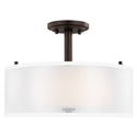 Elmwood Park Outdoor (Damp) Flush Mount Ceiling Light by Generation Lighting