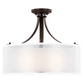 Elmwood Park Outdoor (Damp) Flush Mount Ceiling Light by Generation Lighting
