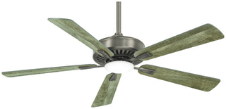Buy burnished-nickel-finish-with-savannah-gray-blades Contractor Ceiling Fan with Light by Minka Aire