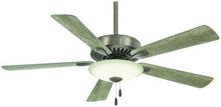 Buy burnished-nickel-finish-with-savannah-gray-blades Contractor Uni-Pack Ceiling Fan with Light by Minka Aire