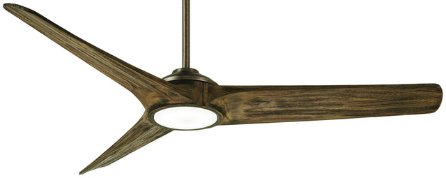 Timber Ceiling Fan with Light by Minka Aire