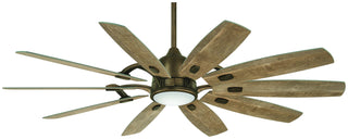 Buy heirloom-bronze-finish-with-barnwood-blades 10-Blades Barn Minka Aire by Minka Aire