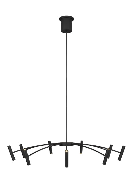 Aerial Outdoor (Damp) Chandelier by Visual Comfort Modern