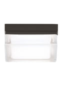 Boxie Outdoor (Damp) Flush Mount Ceiling Light by Visual Comfort Modern