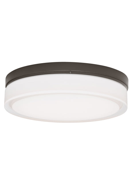 Cirque Outdoor (Damp) Flush Mount Ceiling Light by Visual Comfort Modern