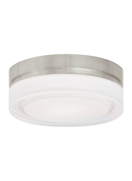 Cirque Outdoor (Damp) Flush Mount Ceiling Light by Visual Comfort Modern