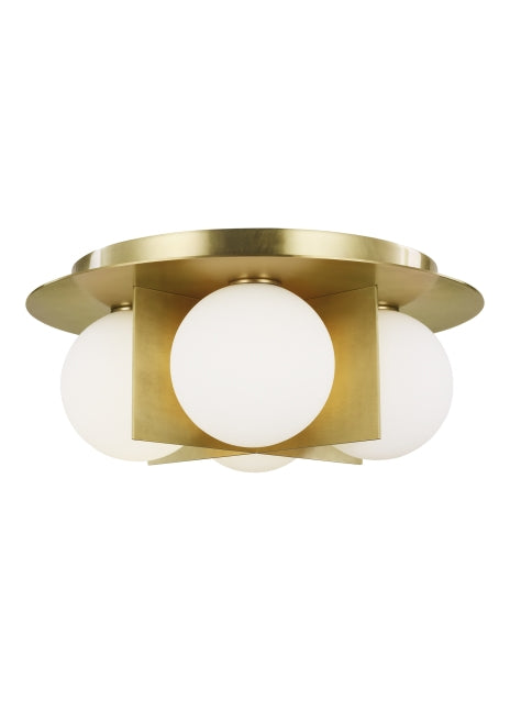Orbel Flush Mount Cascading Ceiling Light by Visual Comfort Modern