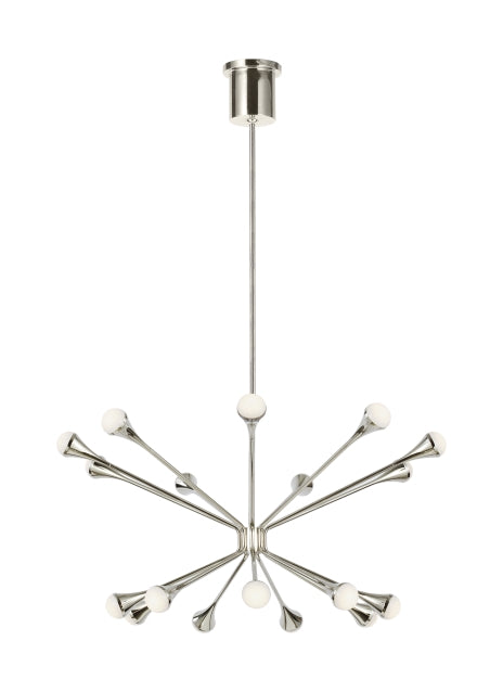 Lody Outdoor (Damp) Chandelier by Visual Comfort Modern