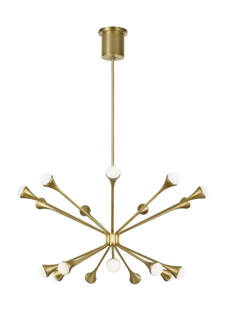 Lody Outdoor (Damp) Chandelier by Visual Comfort Modern